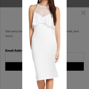 NWT White BCBG Dress